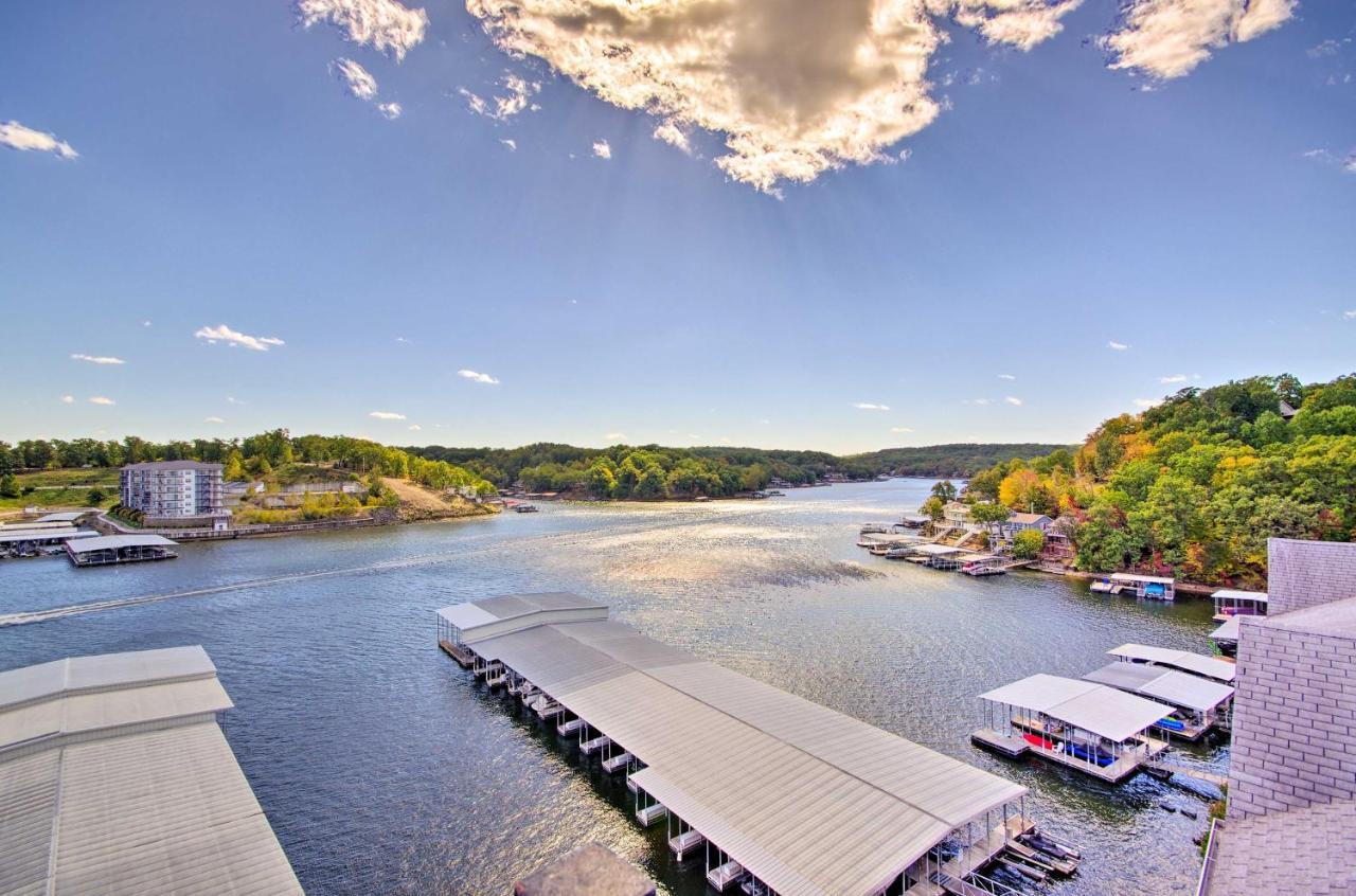 Bright Waterfront Condo With Resort Amenities! 레이크오자크 외부 사진