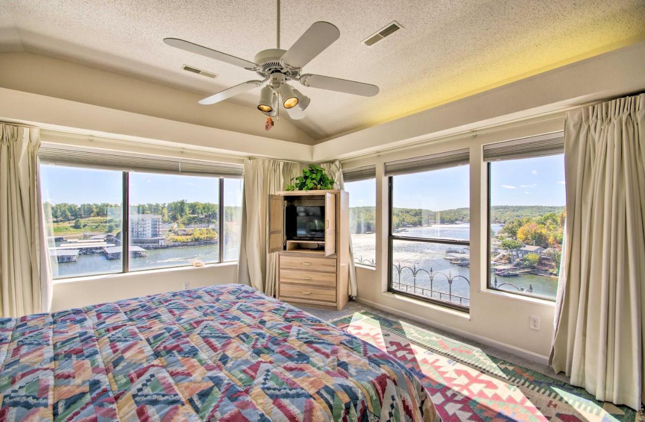Bright Waterfront Condo With Resort Amenities! 레이크오자크 외부 사진